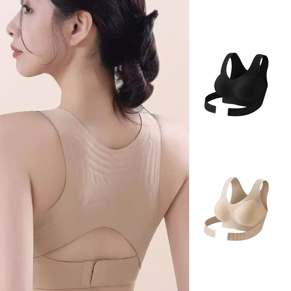 Posture Corrector Back - Haltungskorrektur-BH, nahtlos, Push-Up, Anti-Sagging, Rückenkreuzverschluss, stoßfeste